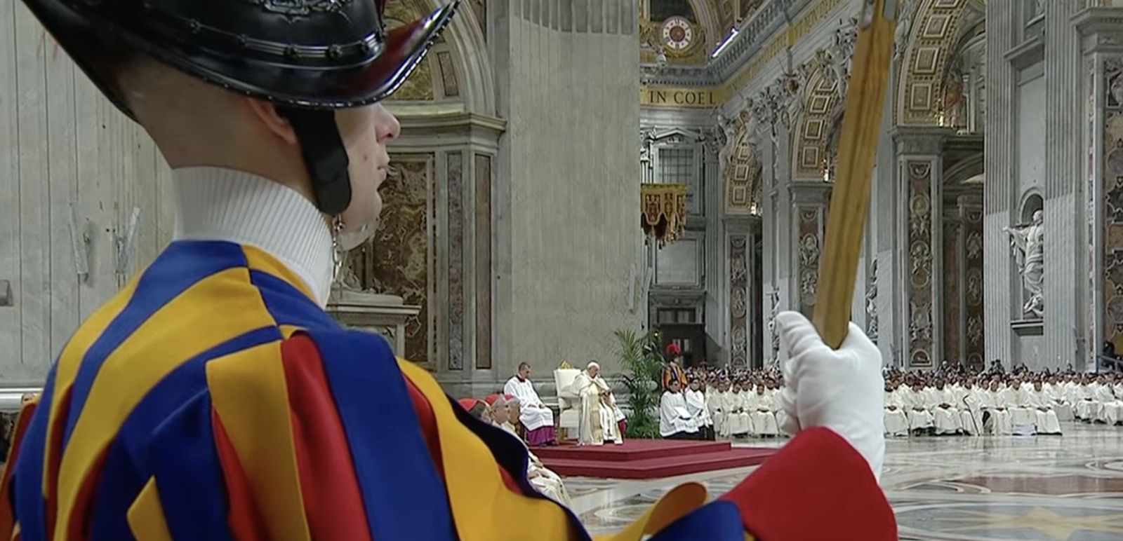 Francisco en la fiesta de la Virgen de Guadalupe