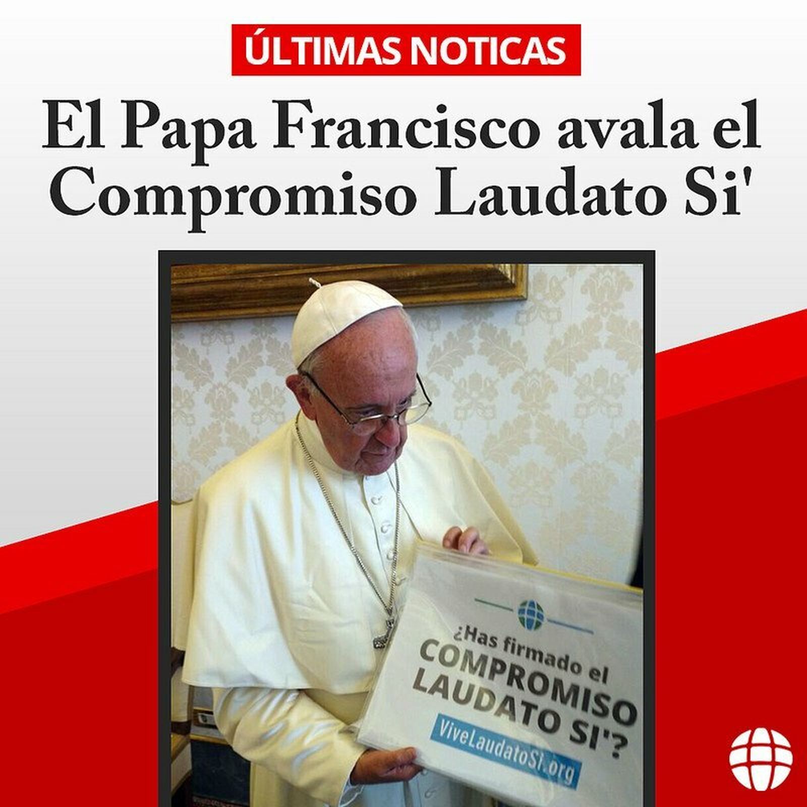 El Papa, comprometido con el clima