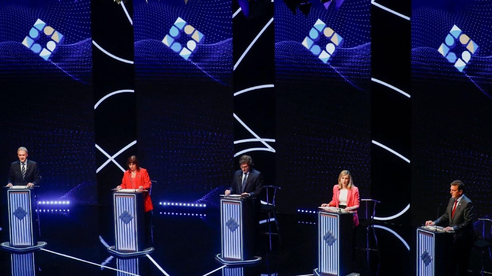 Debate entre los candidatos presidenciales en Argentina
