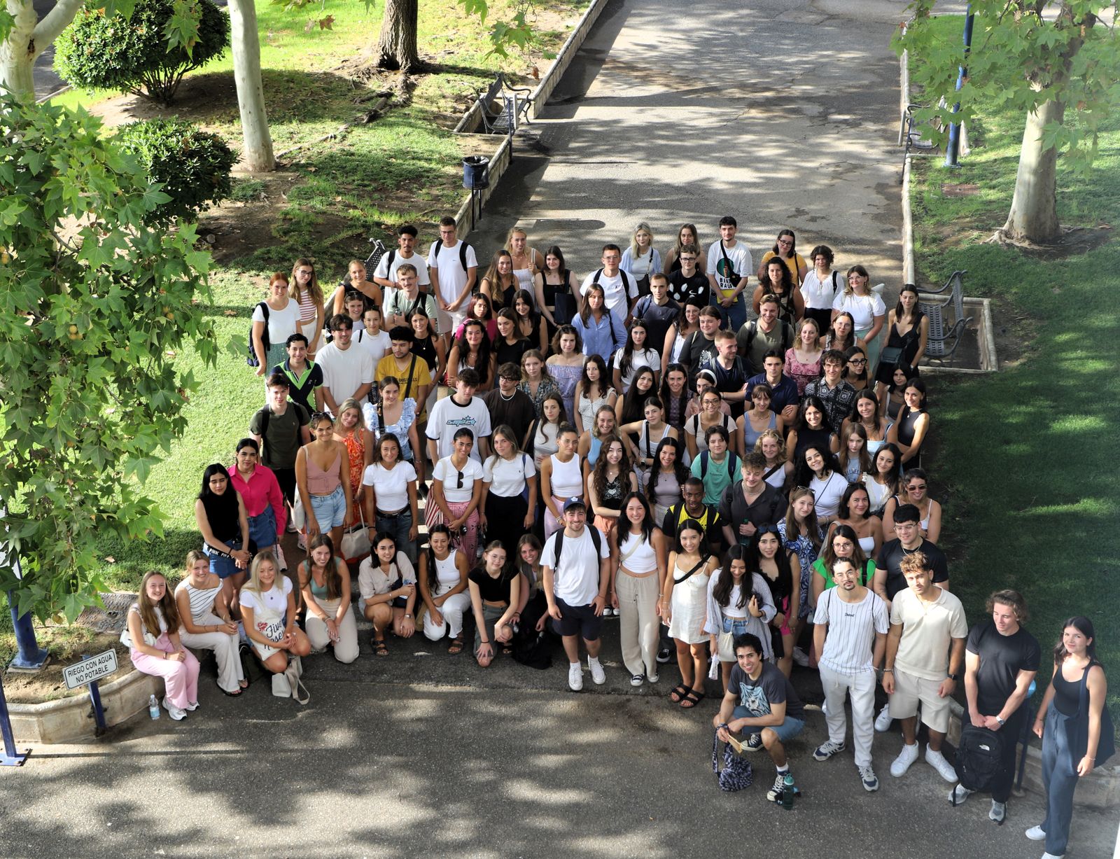 Llegada de los alumnos internacionales