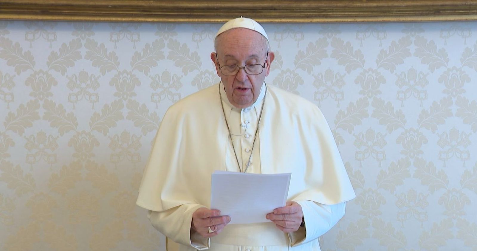 Vídeo mensaje del Papa