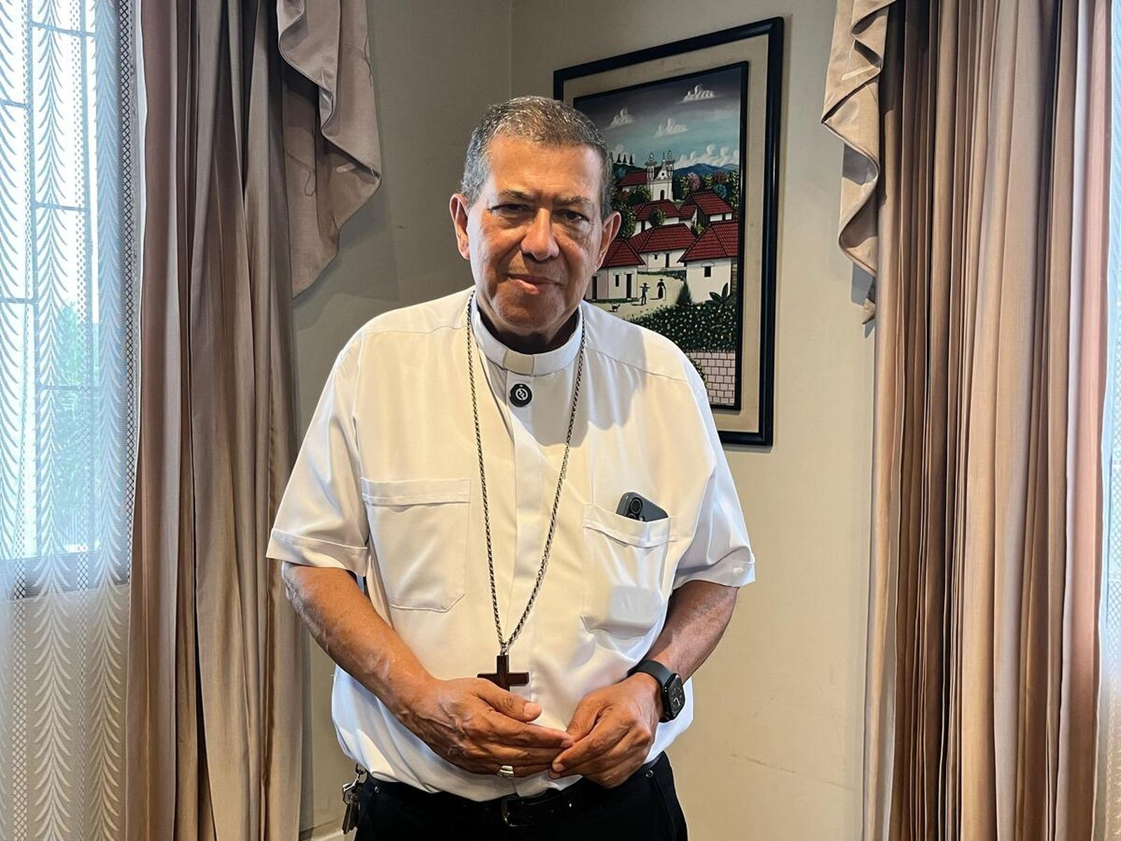 Monseñor Javier Román, obispo de Limón - Costa Rica