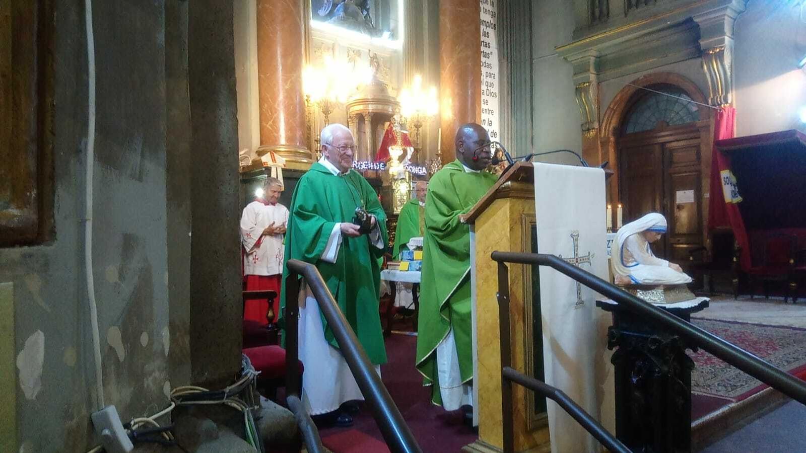 El padre Ángel y el padre Willy