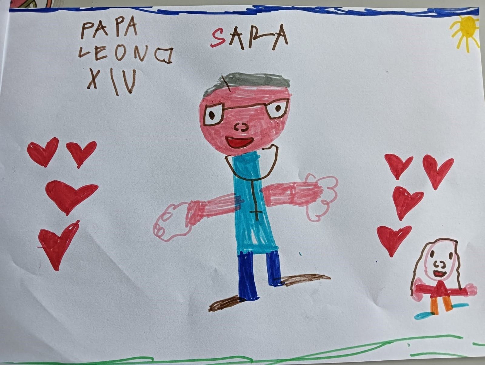 Dibujos para el Papa