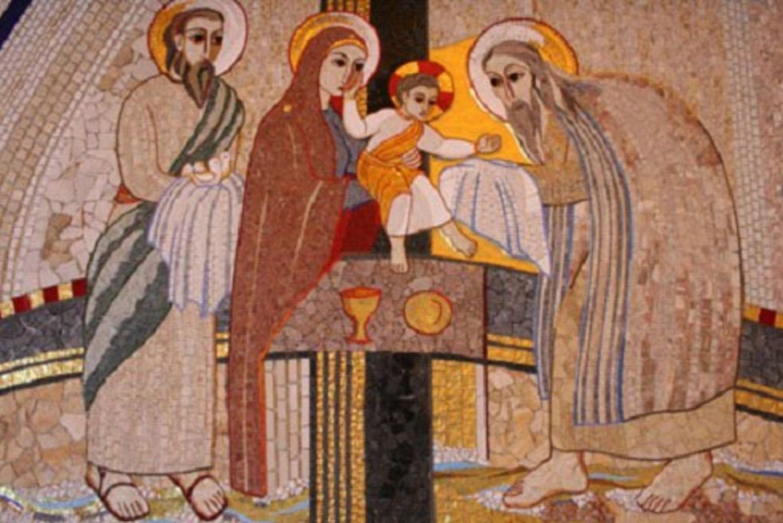 Presentación de Jesús, de Rupnik