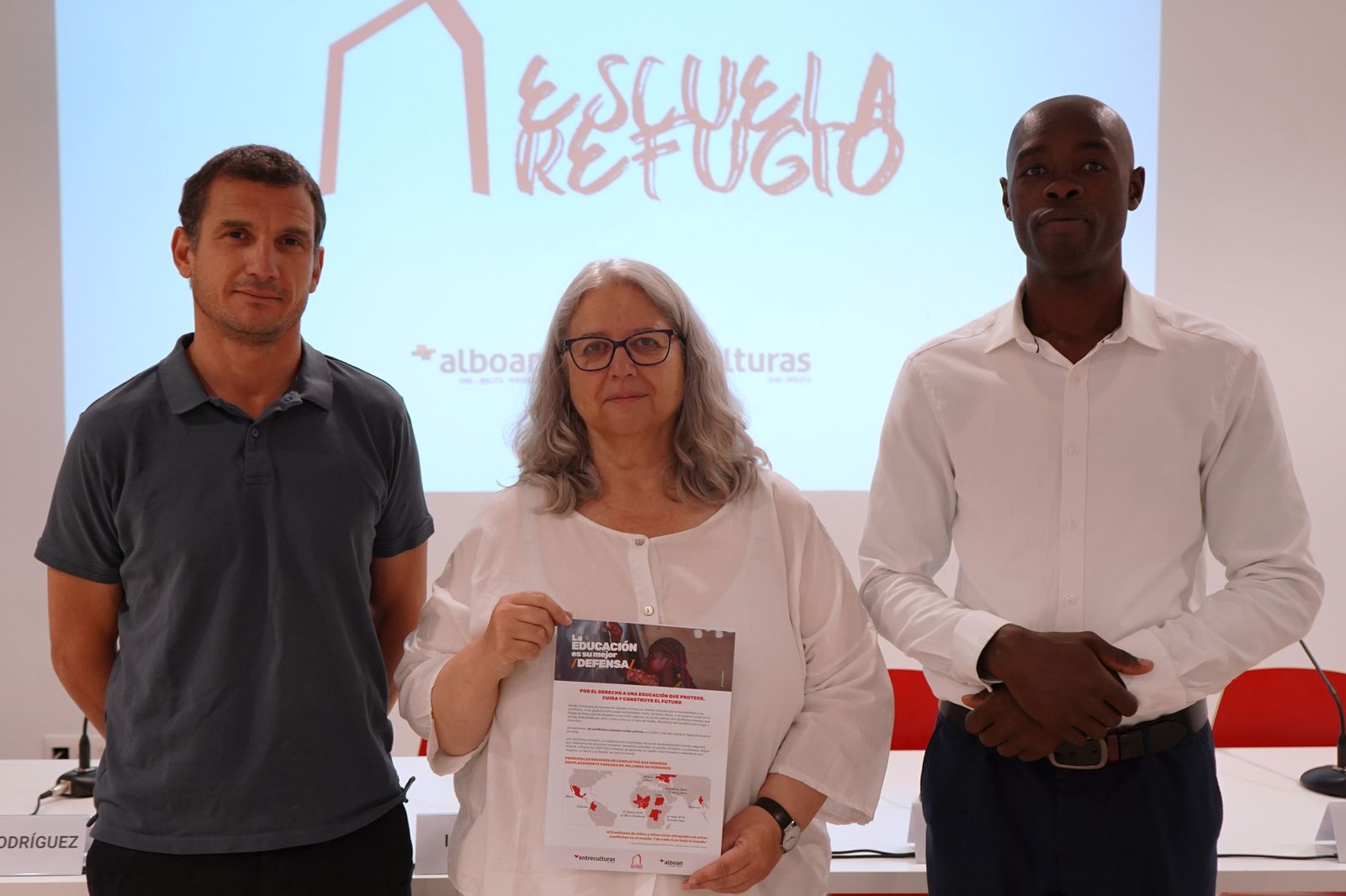 Campaña 'Escuela Refugio', de Entreculturas y Alboán