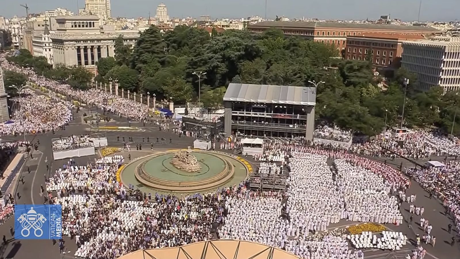 La misa de Cibeles