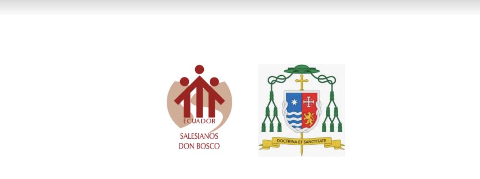 Salesianos y escudo de monseñor Munilla