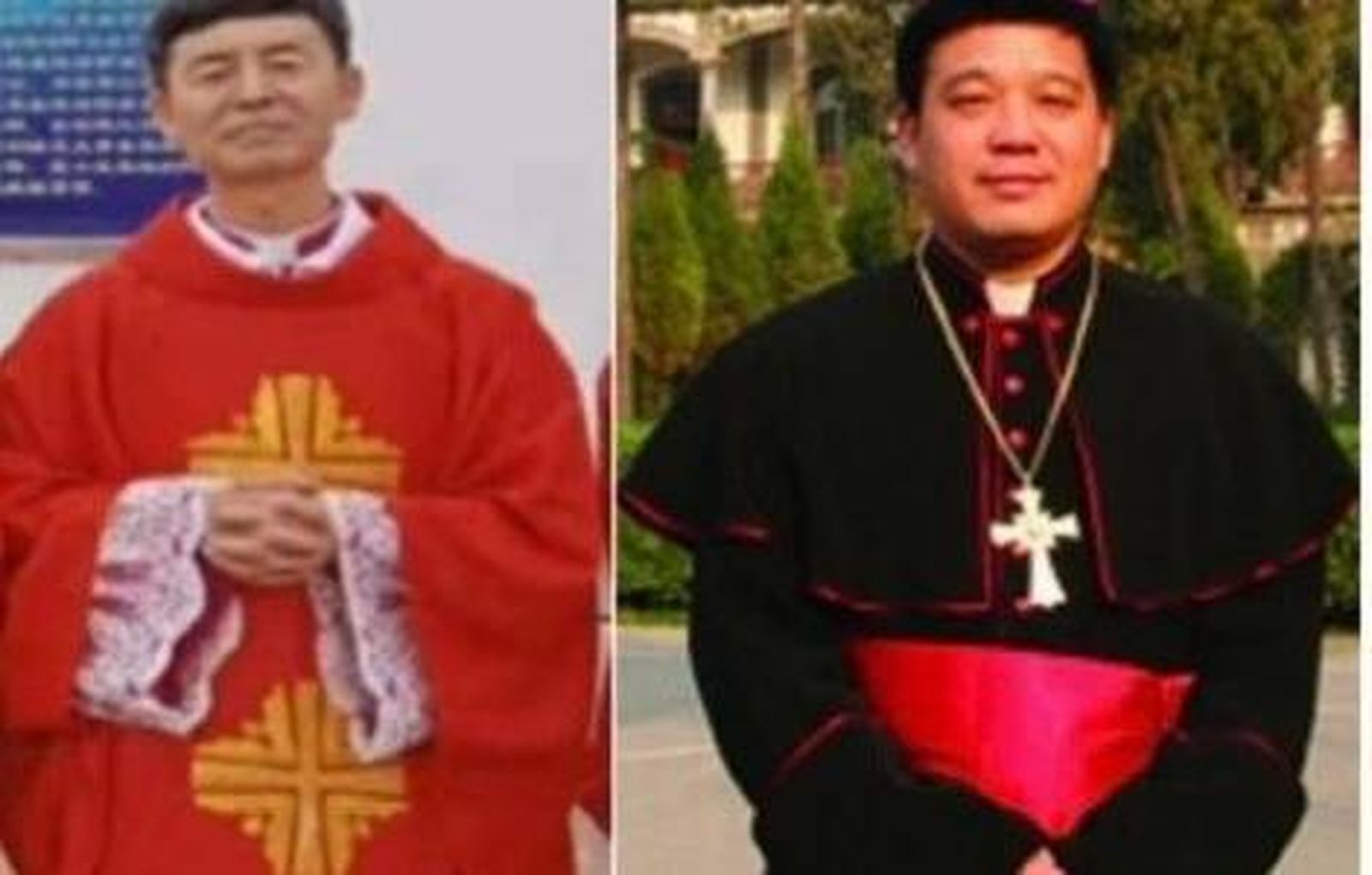 Obispos Shun y Yongqiang