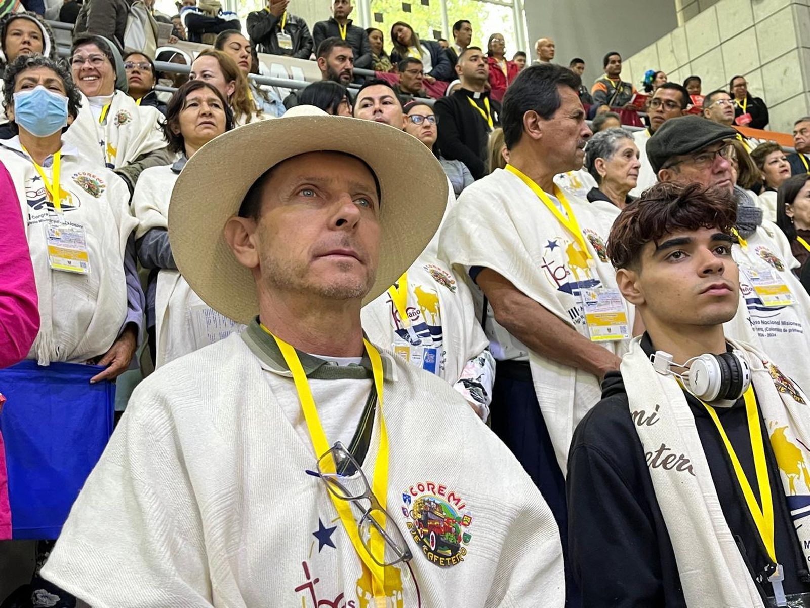 Asistentes al Congreso Misionero en Colombia