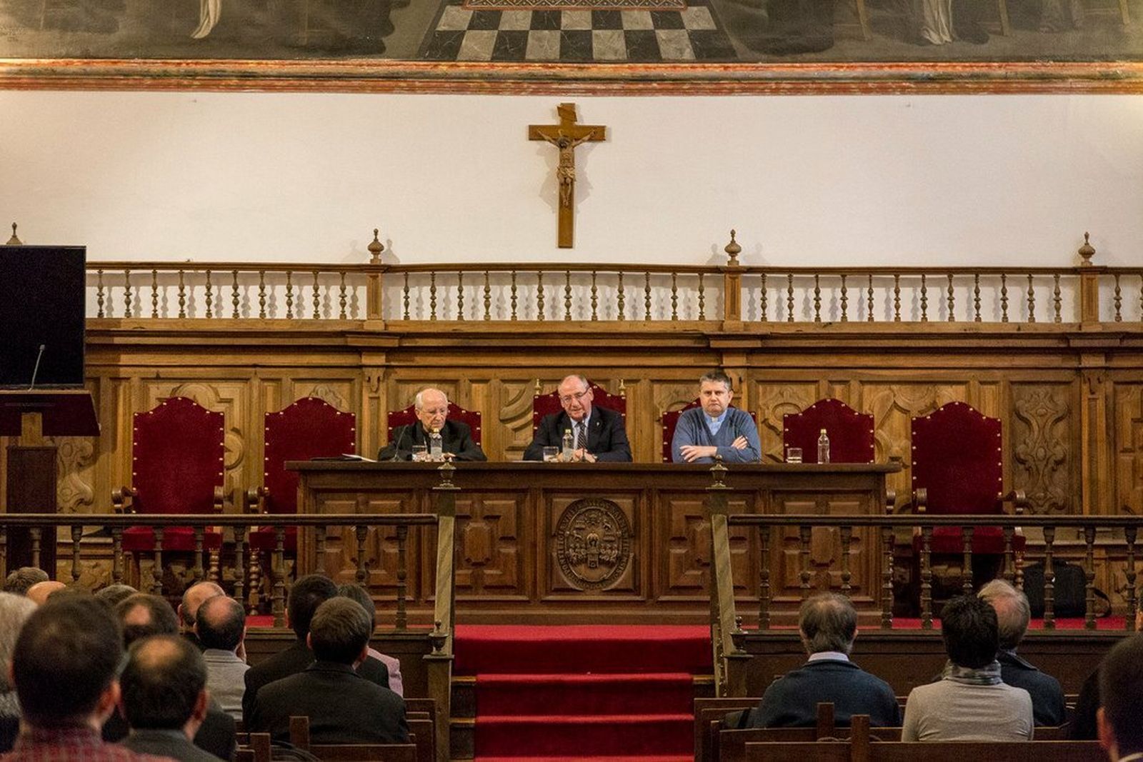El padre Rossano Sala, en la UPSA