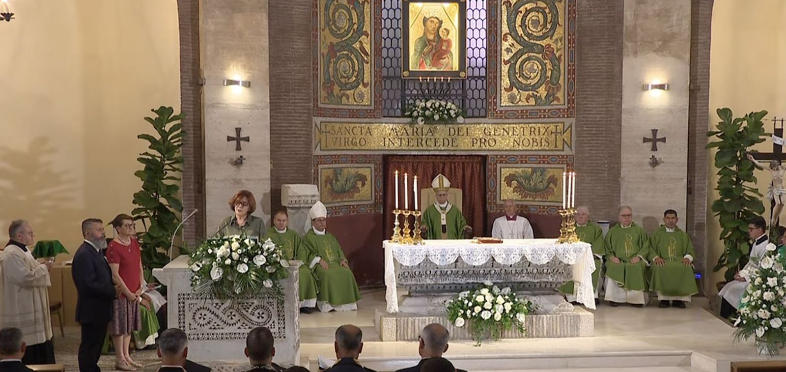 Misa con el Papa en Albano