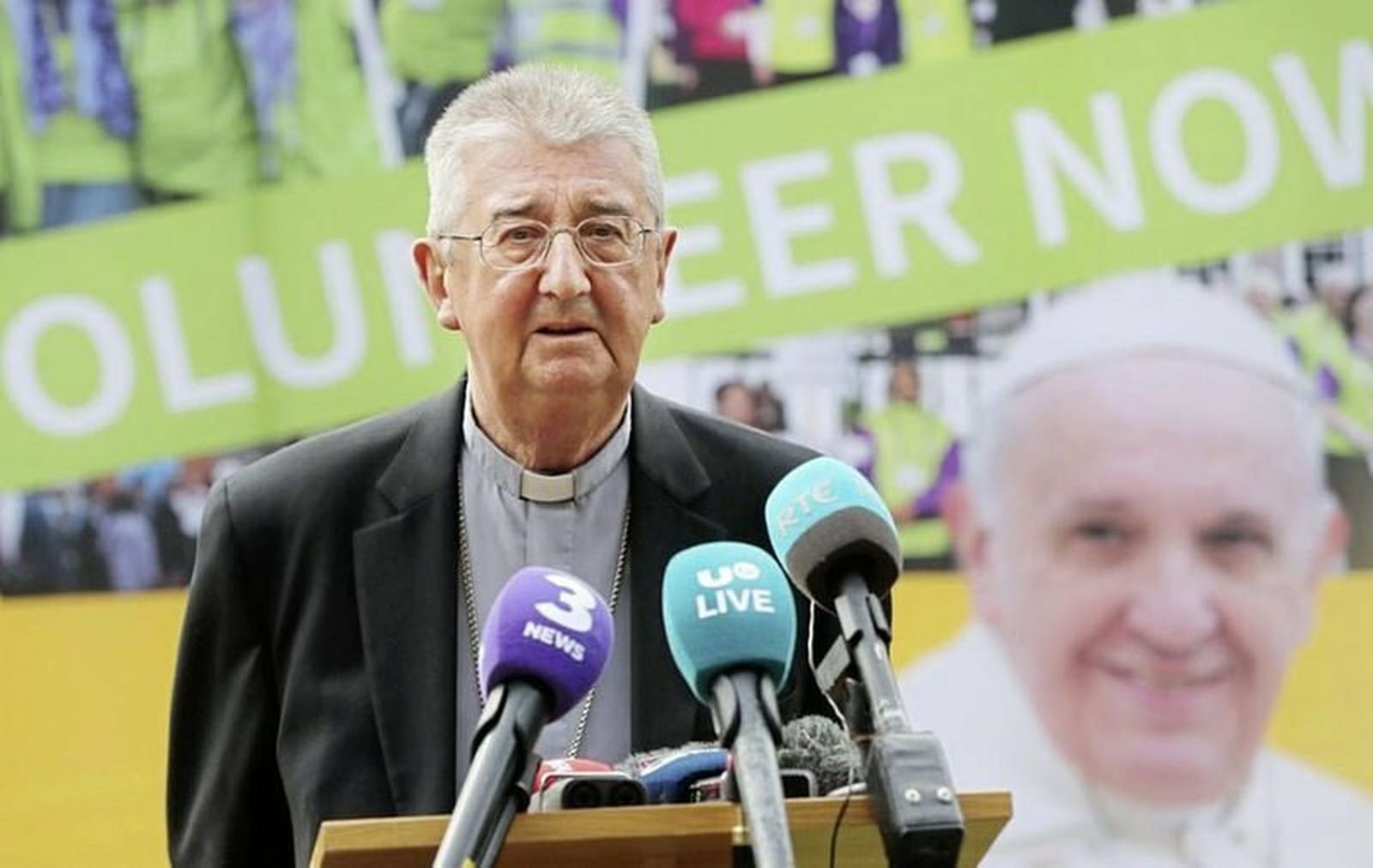 Monseñor Diarmuid Martin, arzobispo de Dublín