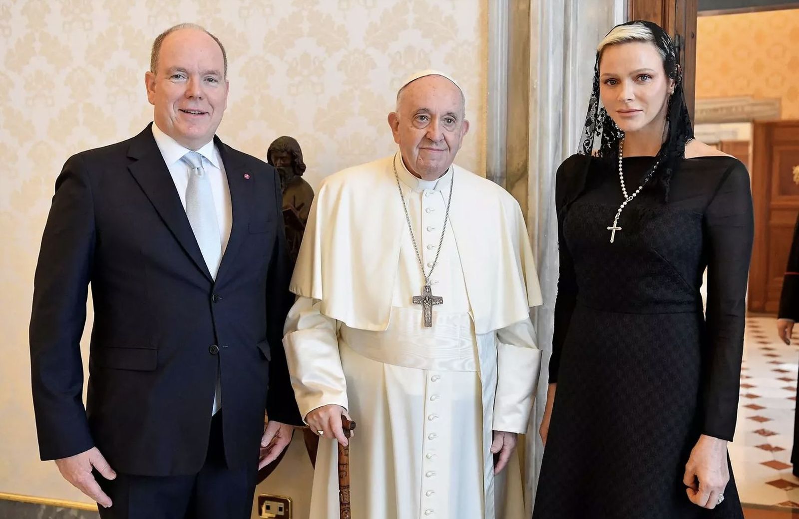 Francisco con Alberto y Charlene