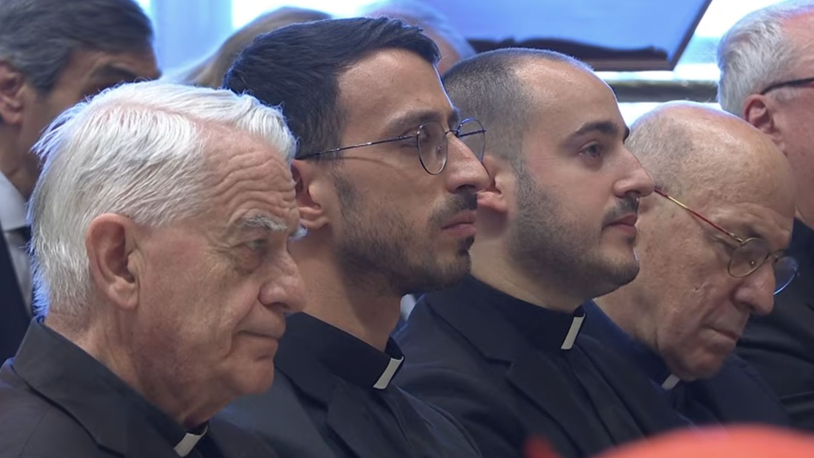 Lombardi y otros miembros de Villa Nazaret