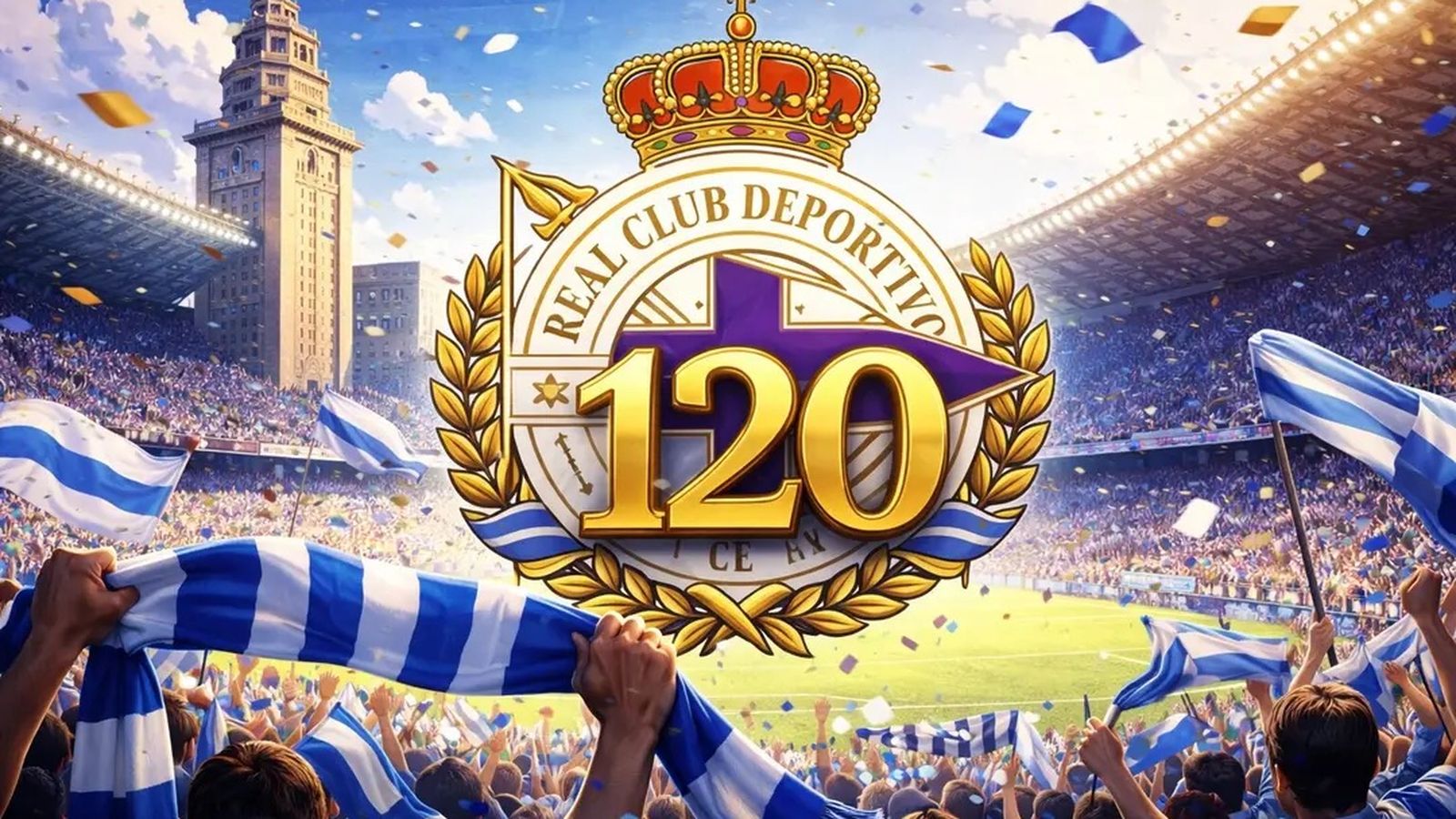 Aniversario del Real Club Deportivo de la Coruña