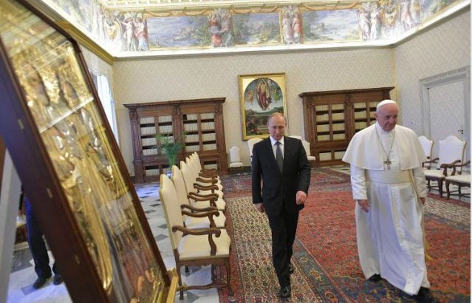 Putin, Francisco y el Ángel de la Paz