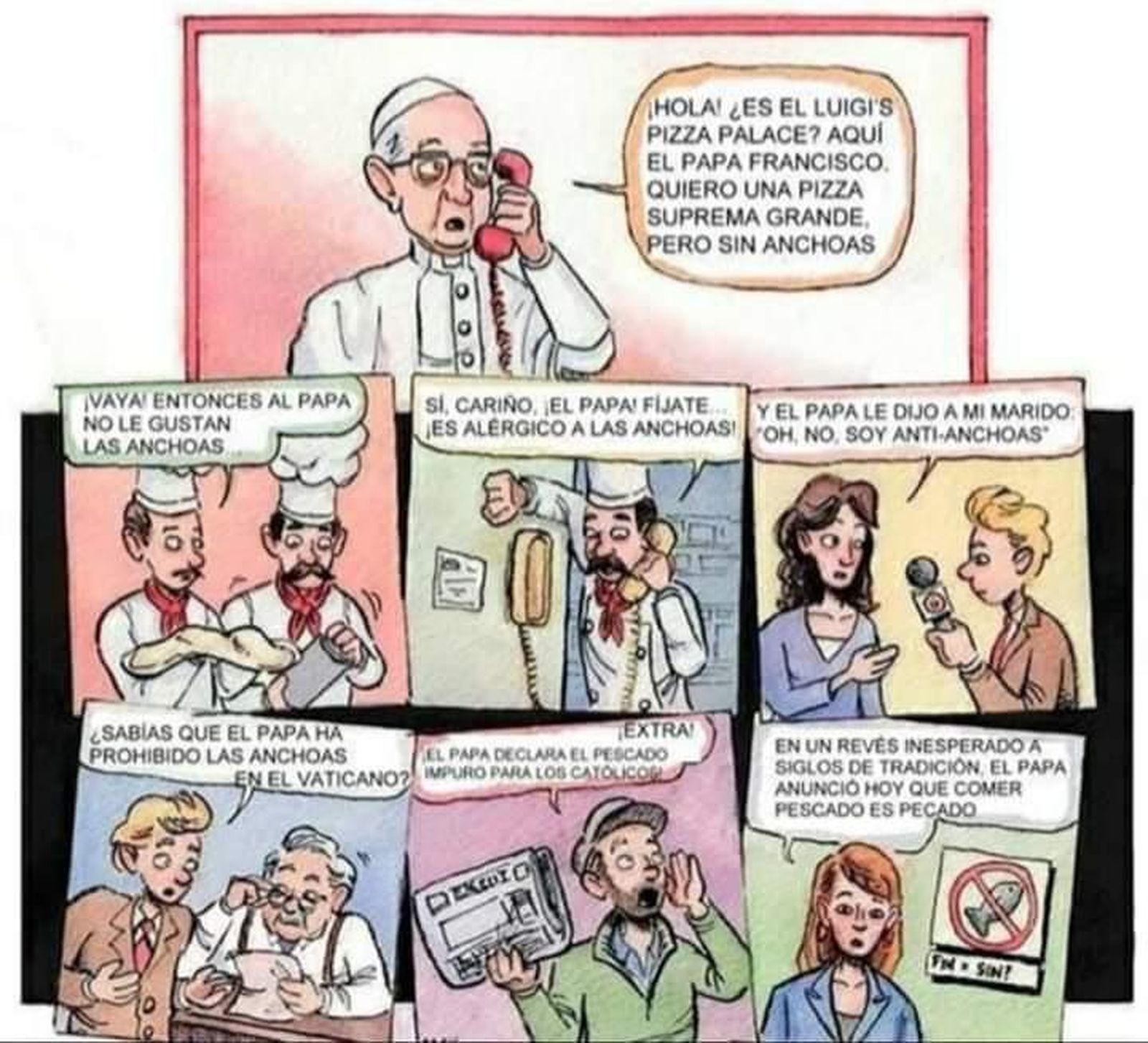 Interpretando al Papa...