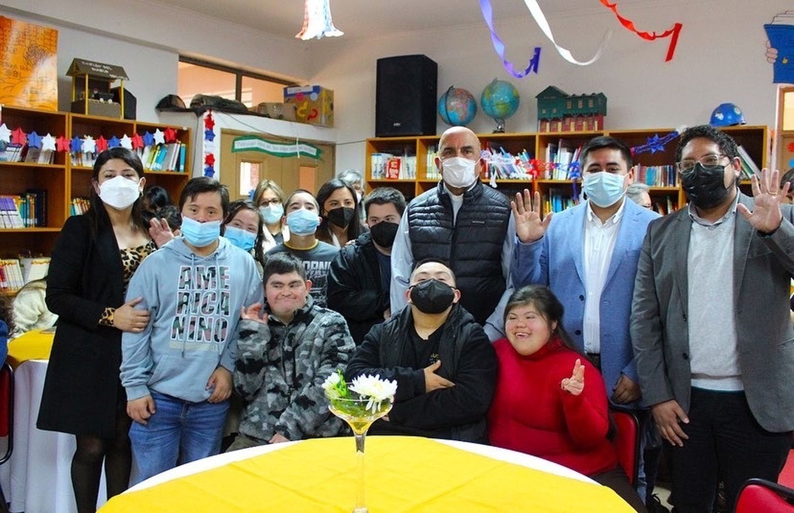 Monseñor Chomali en la presentación