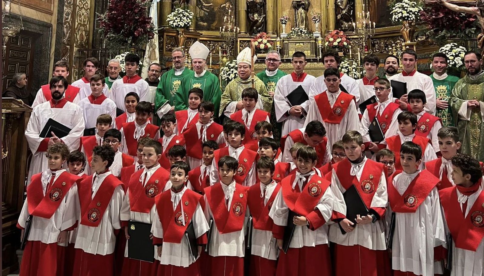 Aguiar, en el santuario de Guadalupe