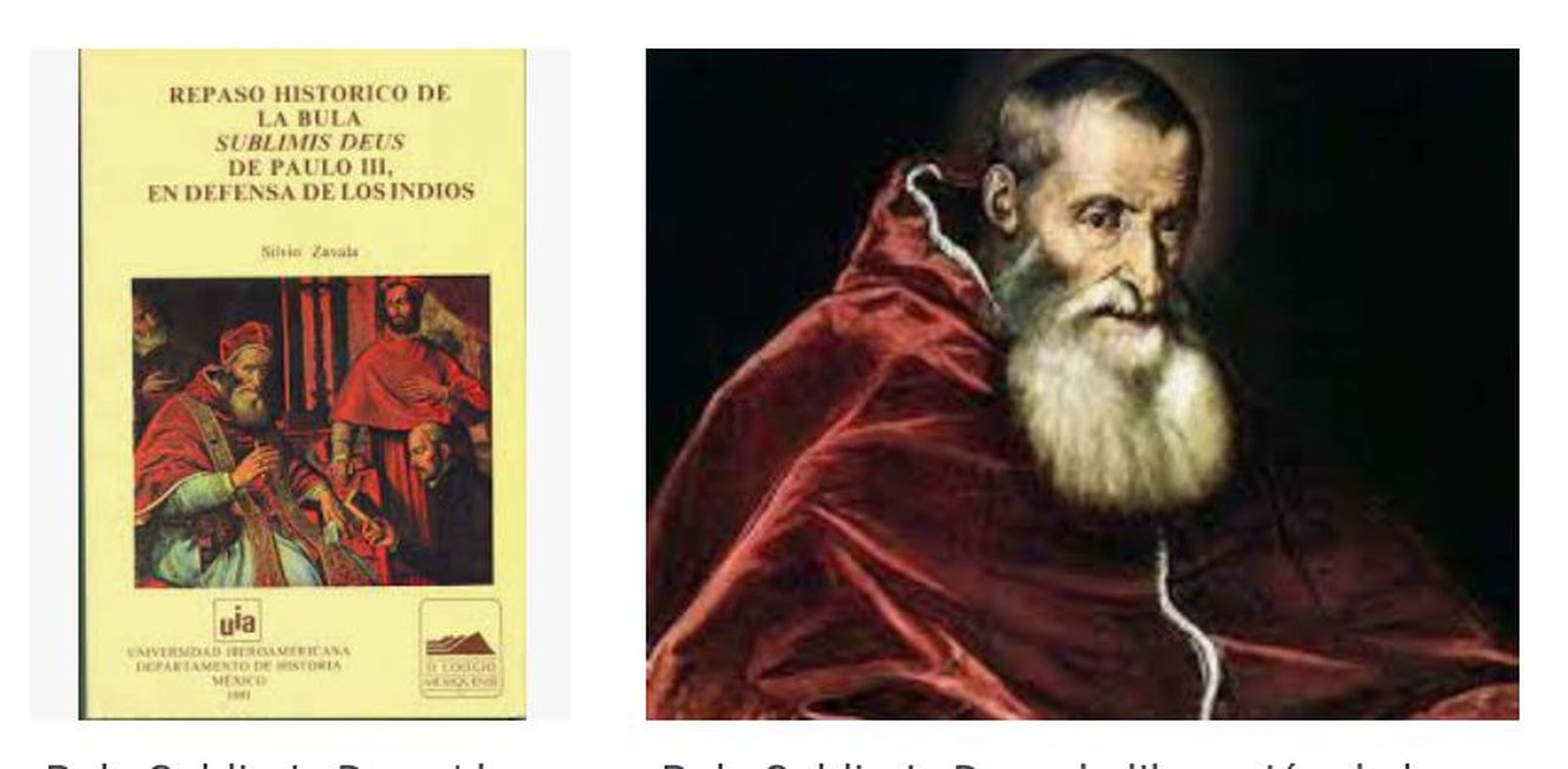 Sublimis Deus de Paulo III