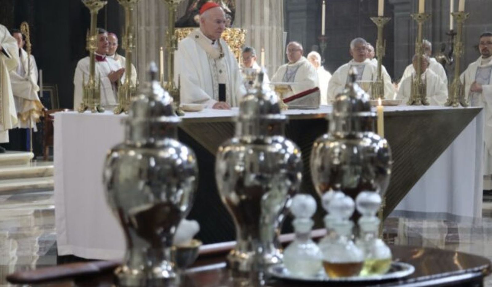 Aguiar, en la misa crismal