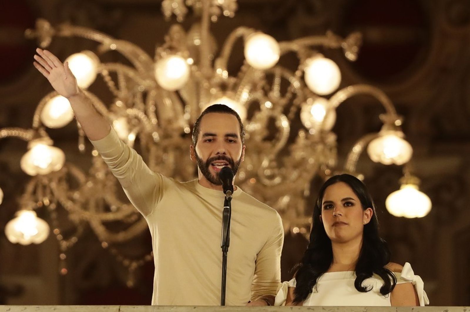 Nayib Bukele, tras proclamarse vencedor por segunda vez