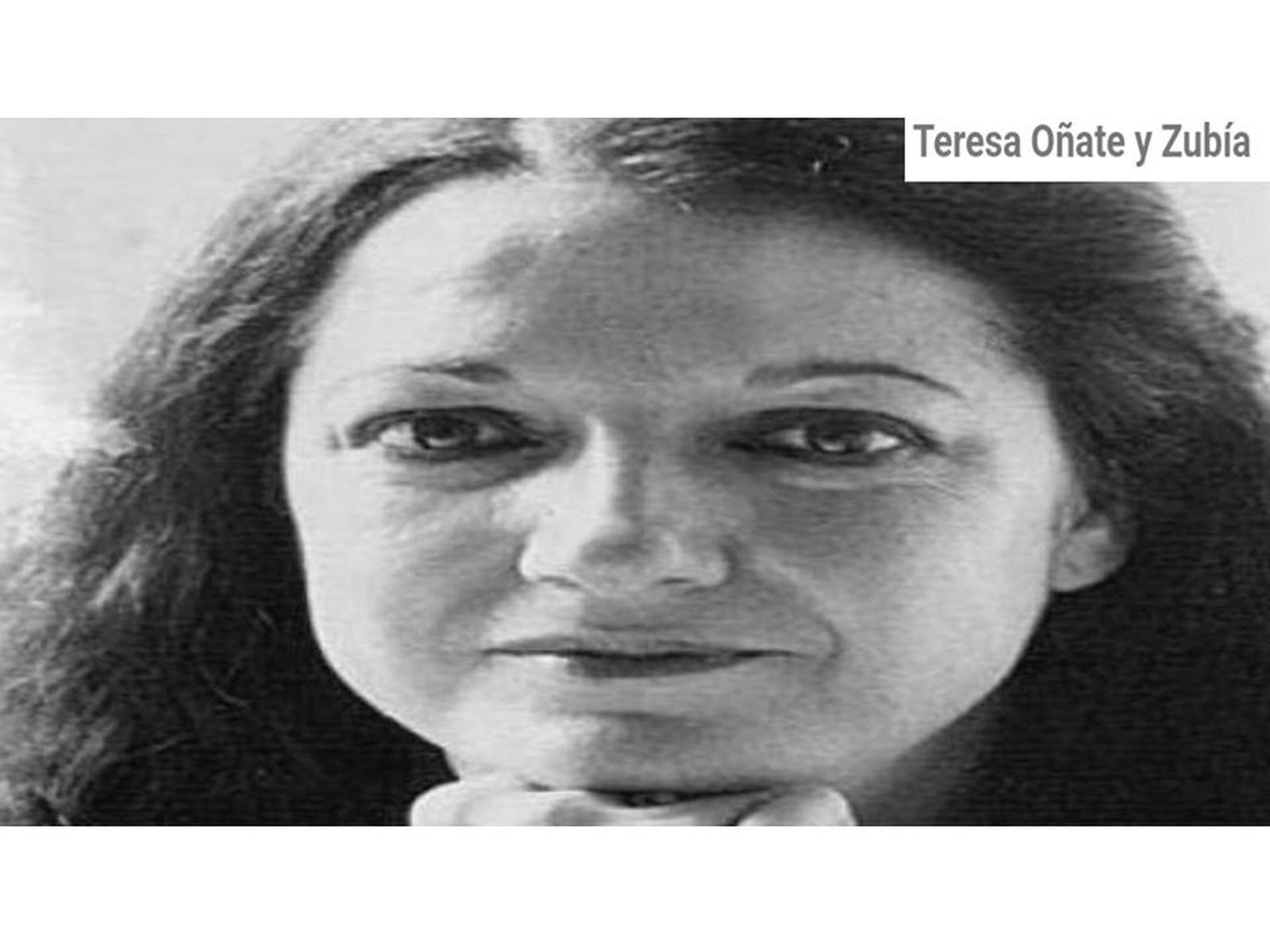 La filosofía en España tiene nombre de mujer: Teresa Oñate