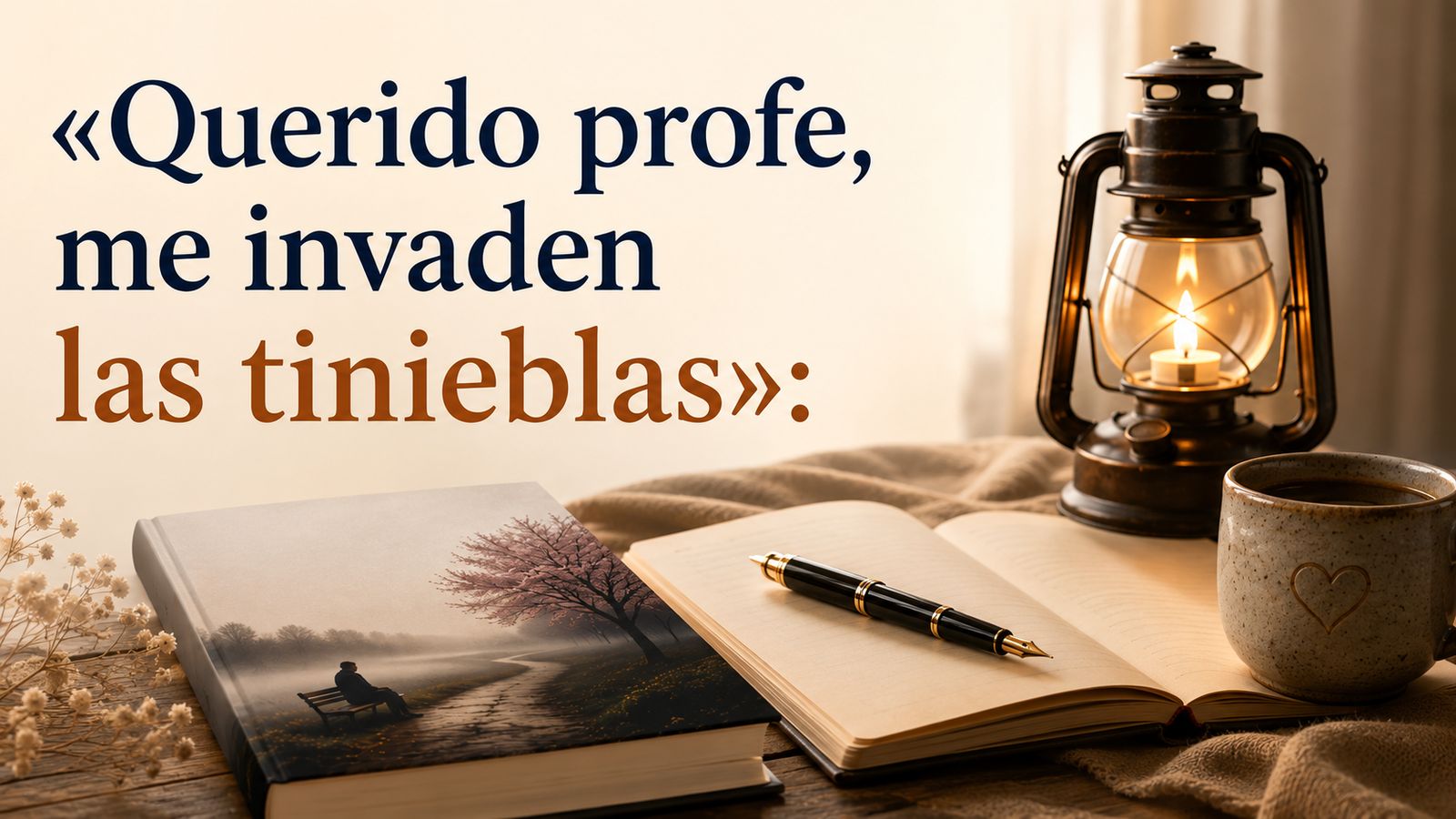 Querido profe, me invaden las tinieblas