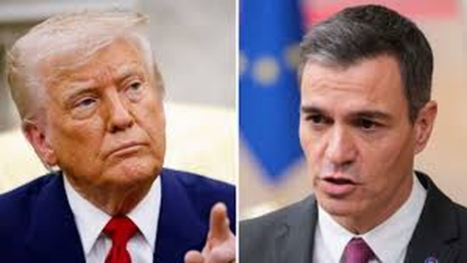 Donald Trump - Pedro Sánchez