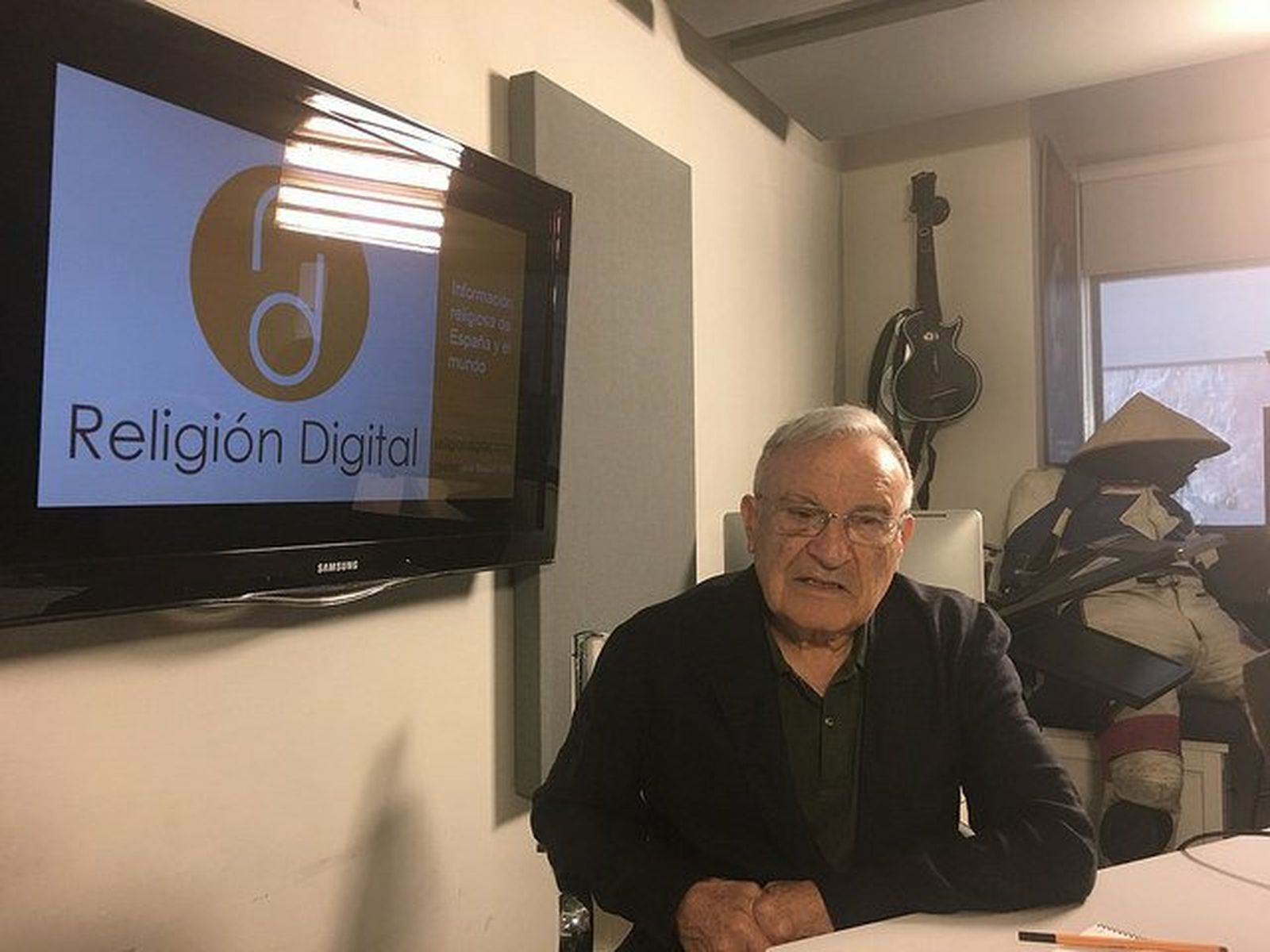 Panizo, en los estudios de RD