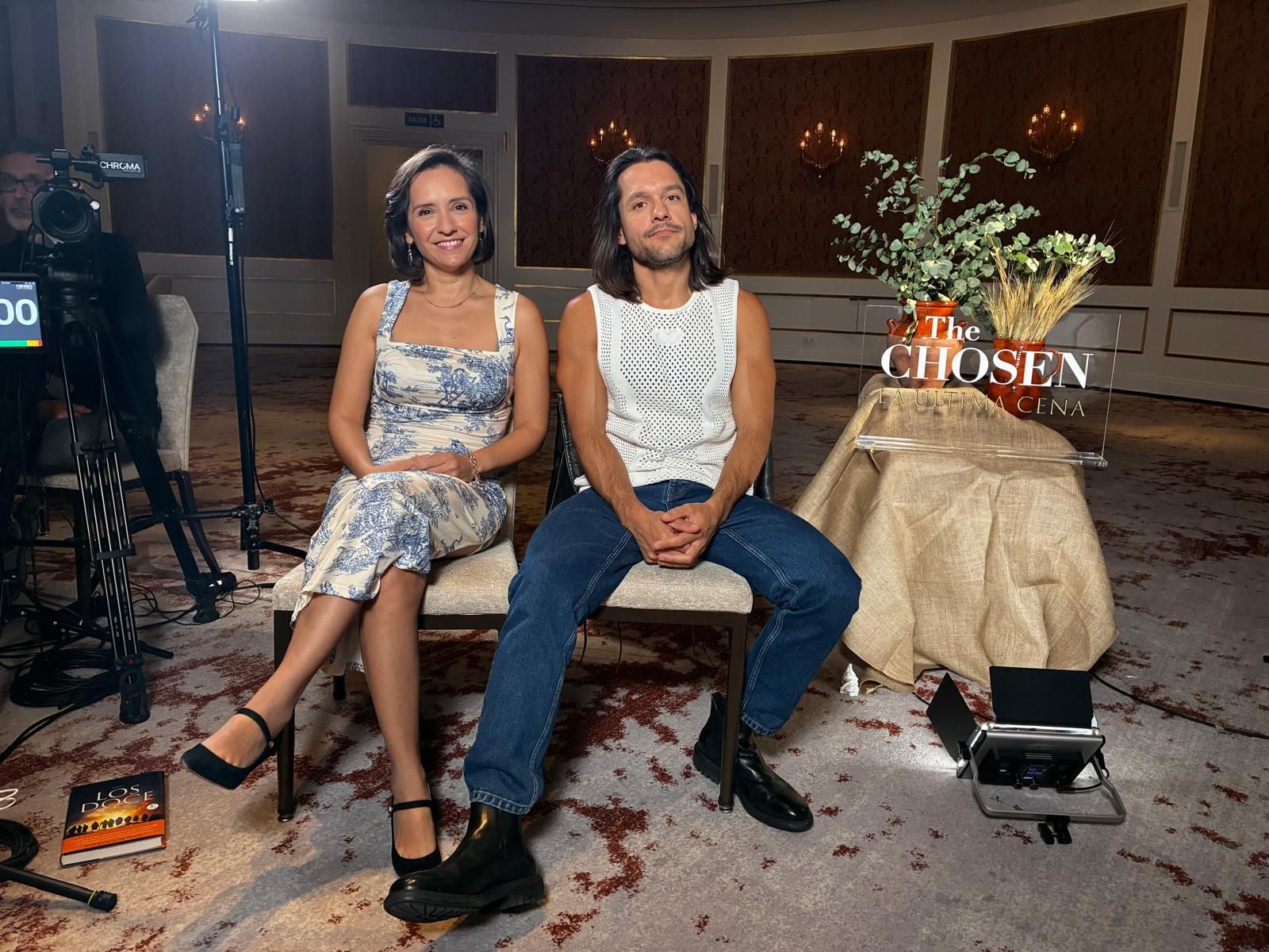 Vanessa Benavente y Shahar Isaac