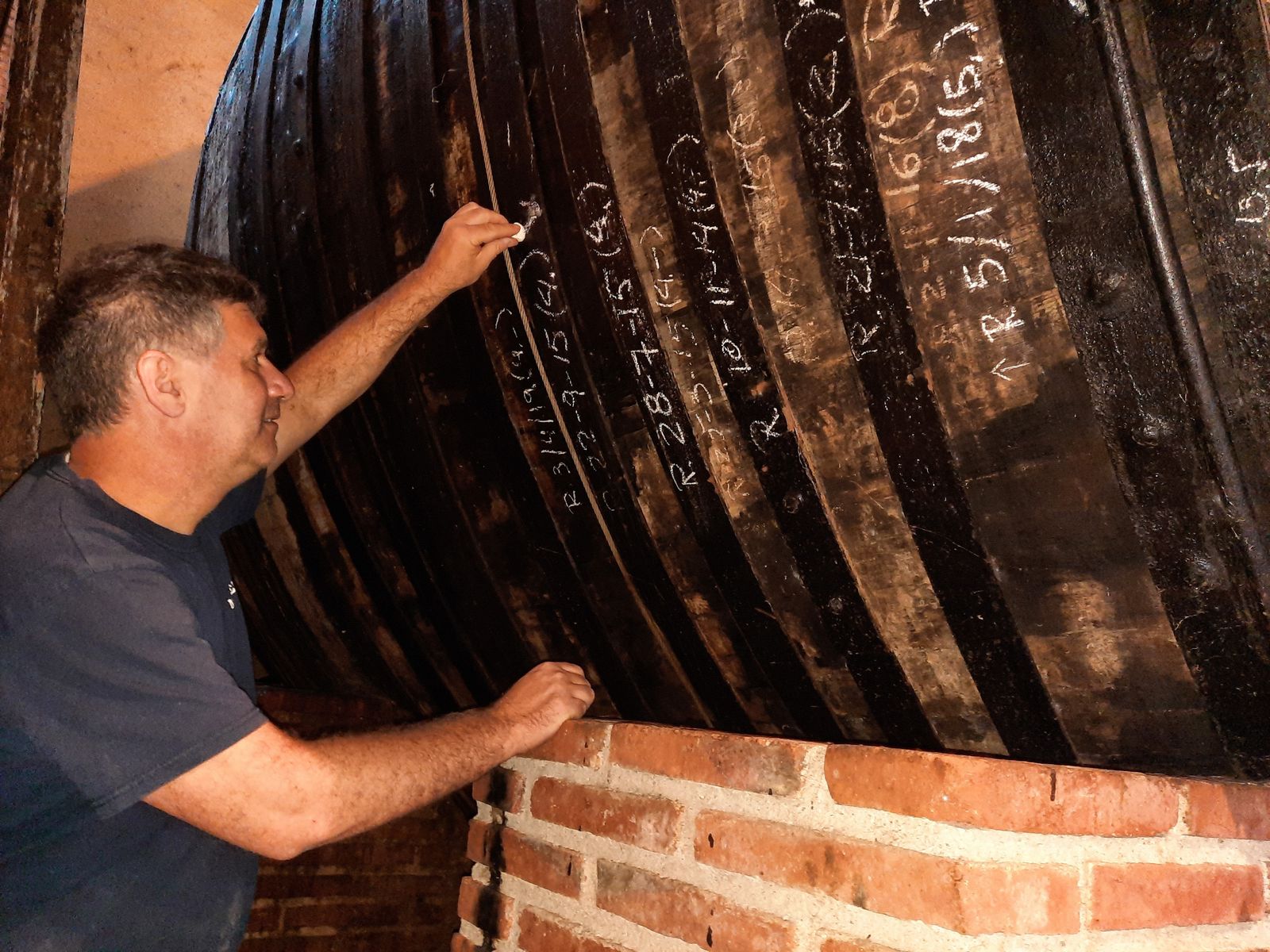 El enólogo Jordi Benito.