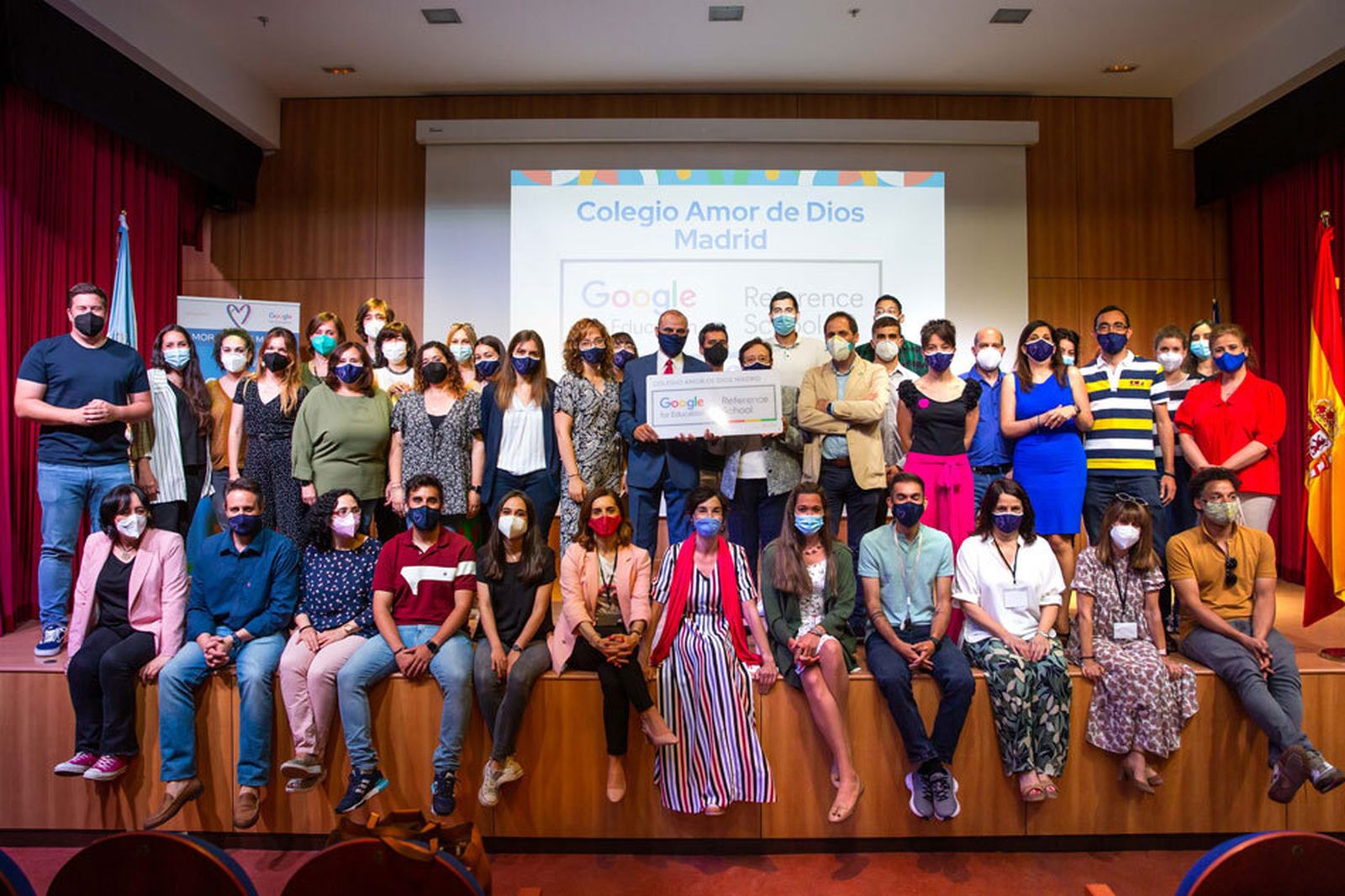 El colegio Amor de Dios recibe la certificación Reference School de Google