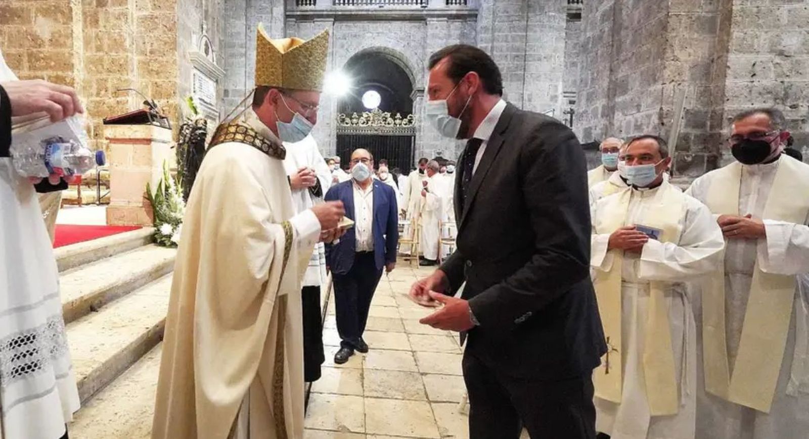 Aurelio y el alcalde de Valladolid