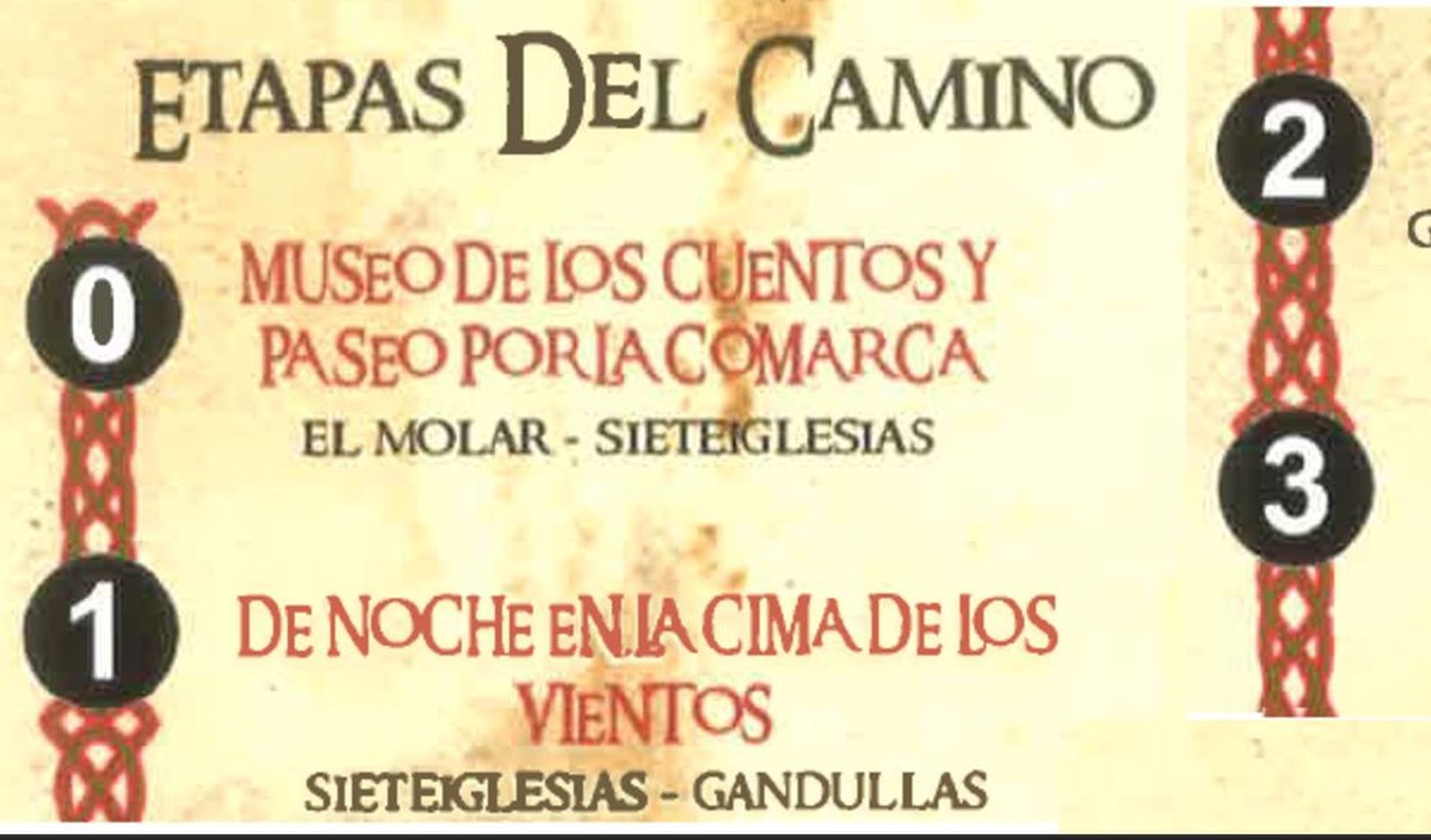 Parte del itinerario del "Camino del Anillo"