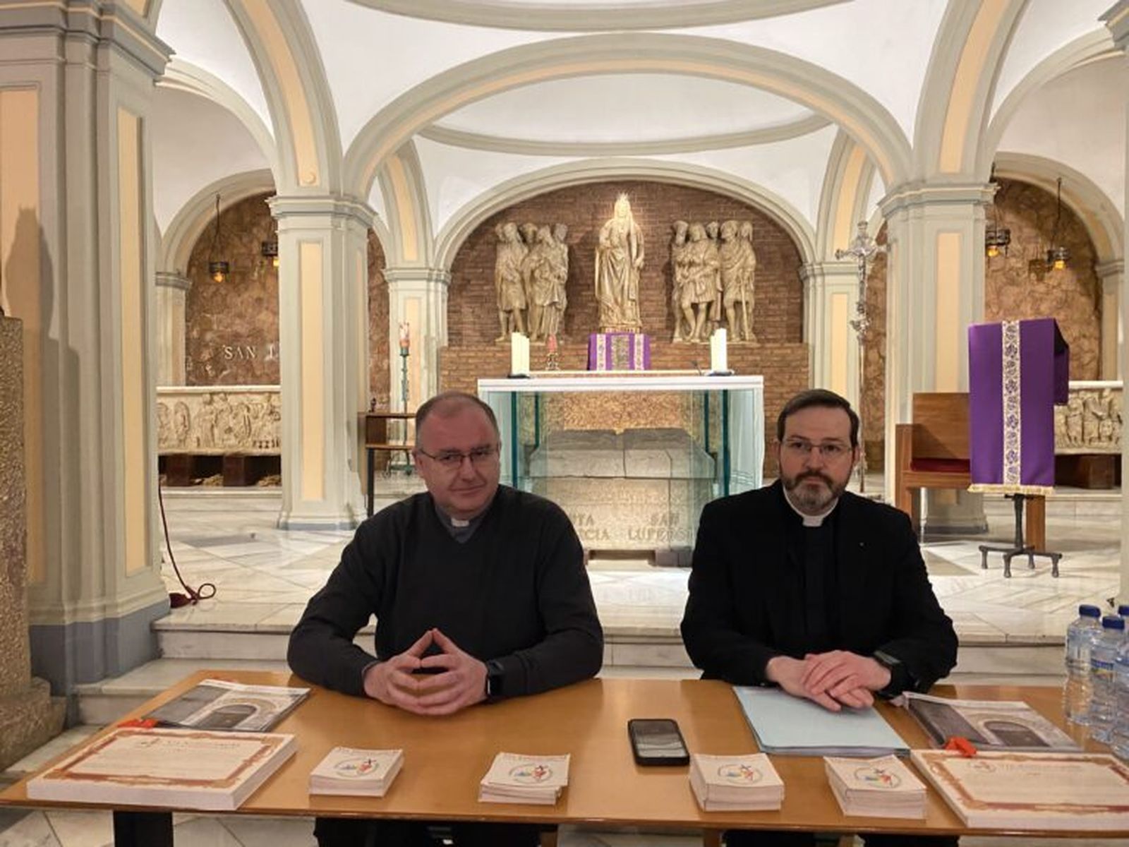 Santiago Aparicio y Javier Sanz