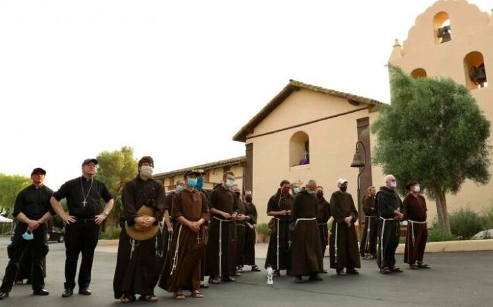 Barron y los franciscanos evitaron el derribo de la estatua de fray Junípero Serra