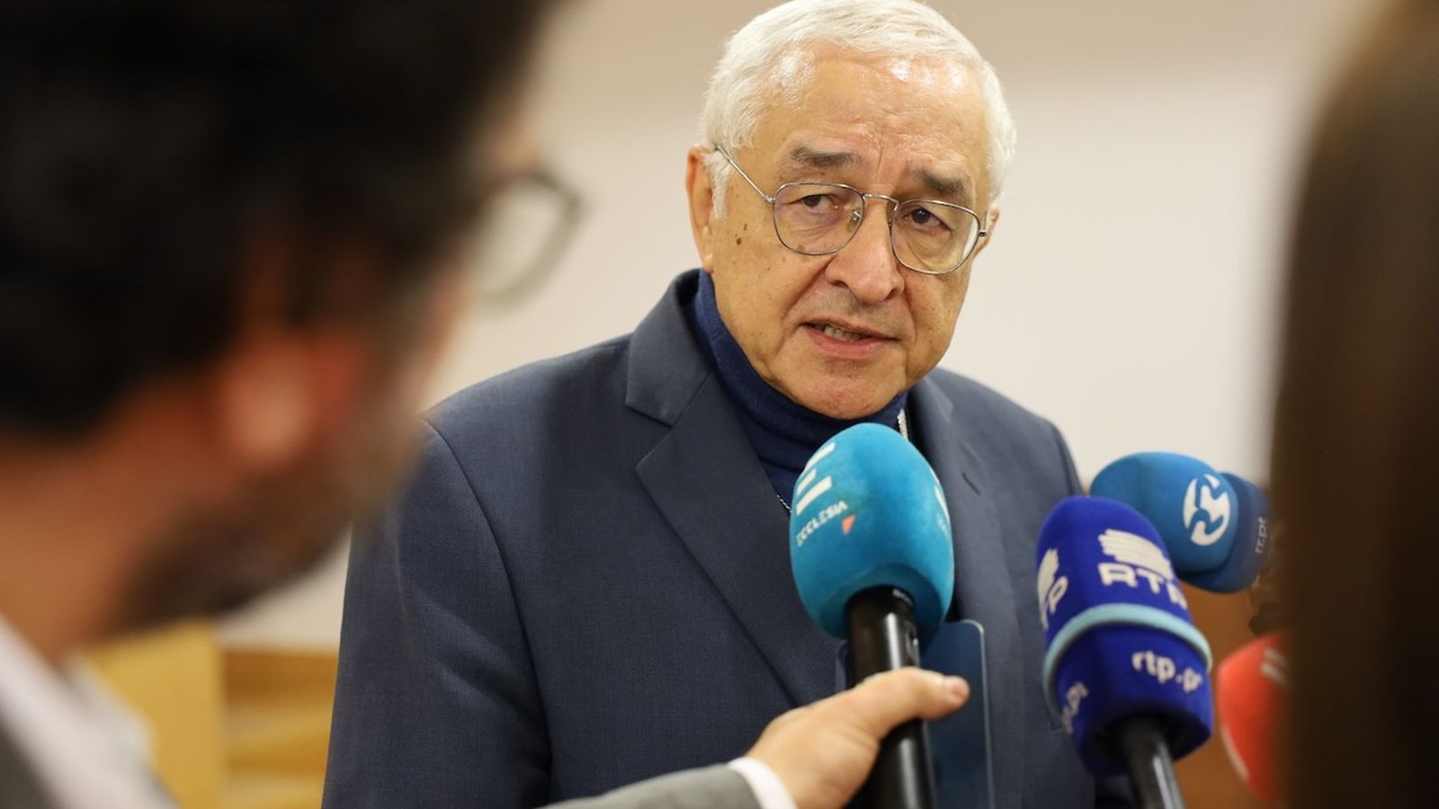 El presidente de la Conferencia Episcopal, José Ornelas, en noviembre de 2025