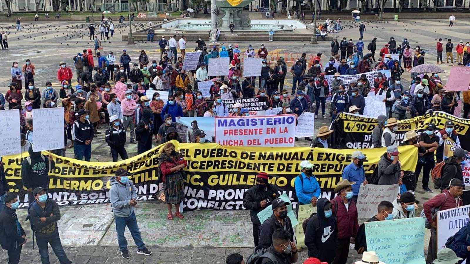 Conflicto Nahualá y Sta. Catarina