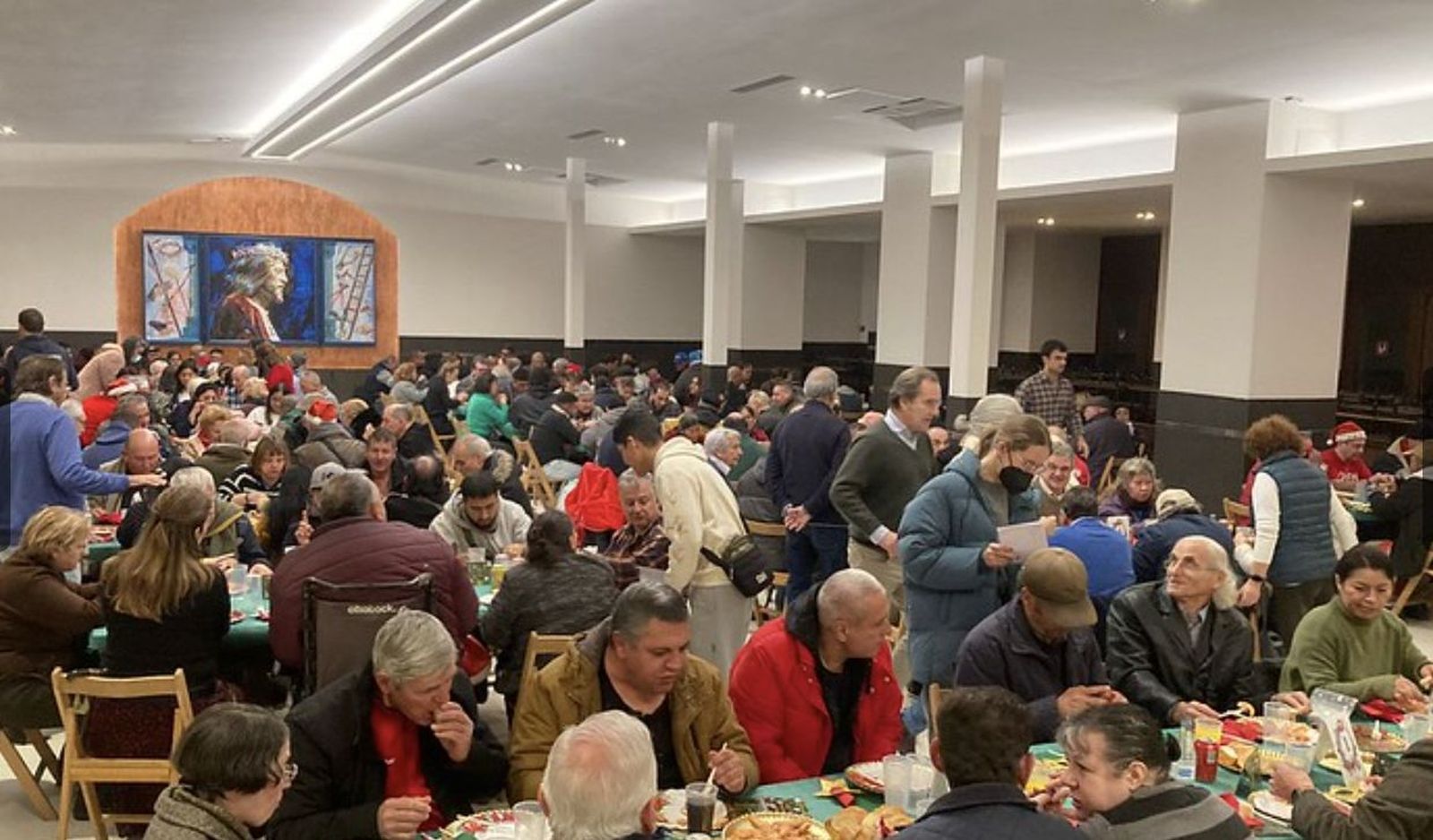 Cena de Navidad en Sant'Egidio