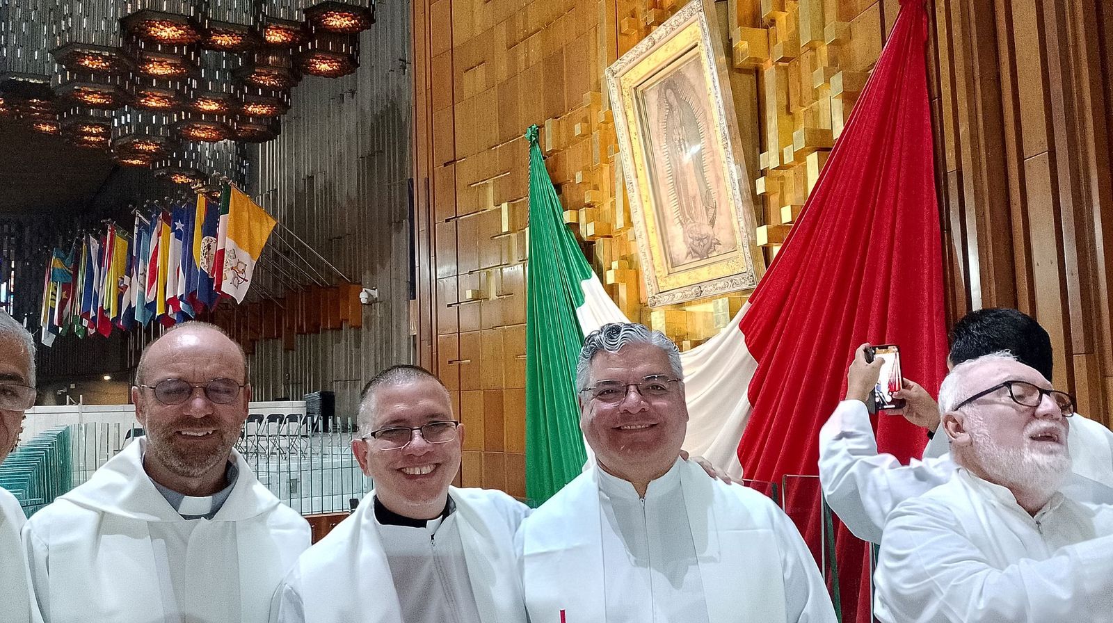 En la Basílica de Guadalupe