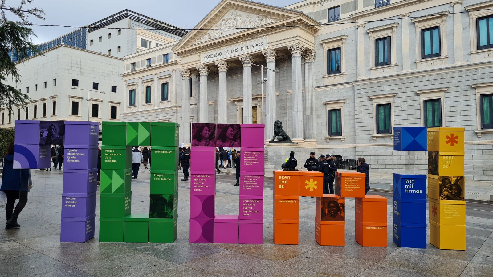 600 000 firmas de la sociedad civil para que la regularización saliera adelante