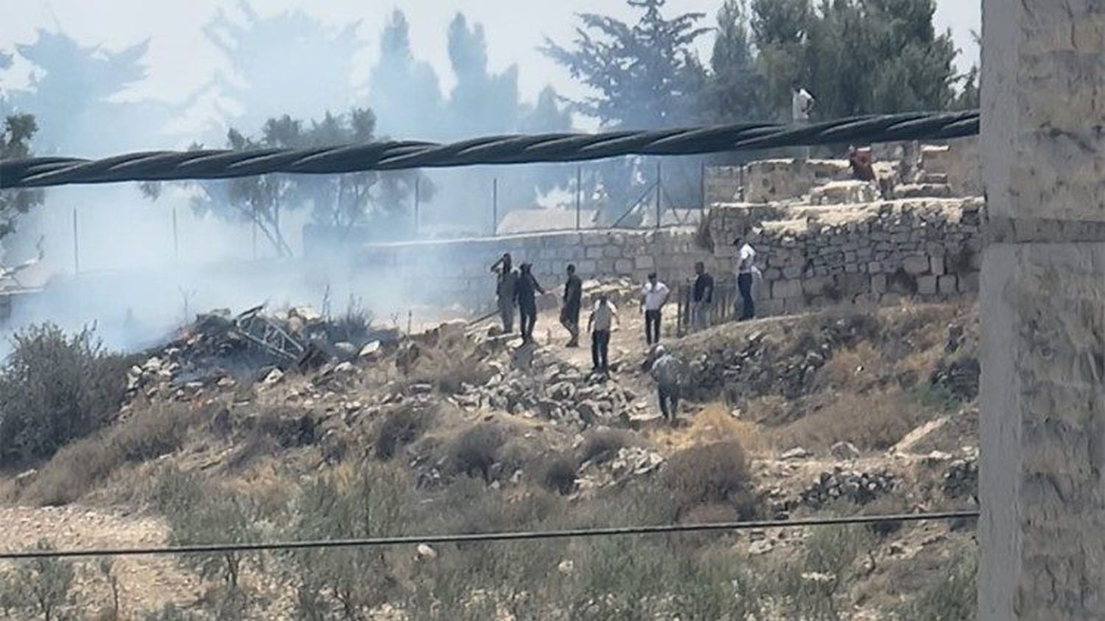 Colonos juduos atacan a los habitantes de Tayeb