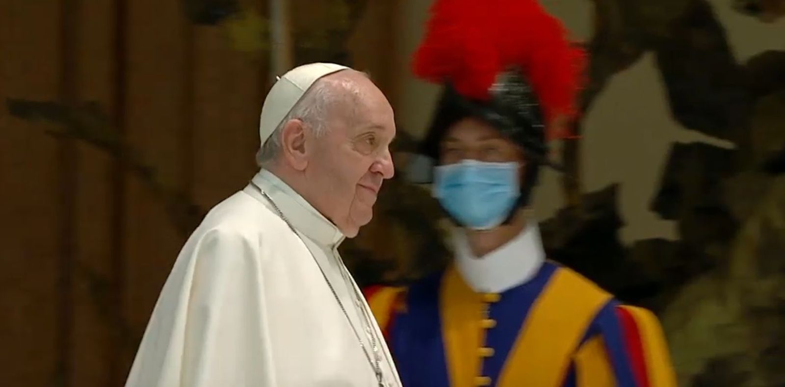 El Papa, en la audiencia