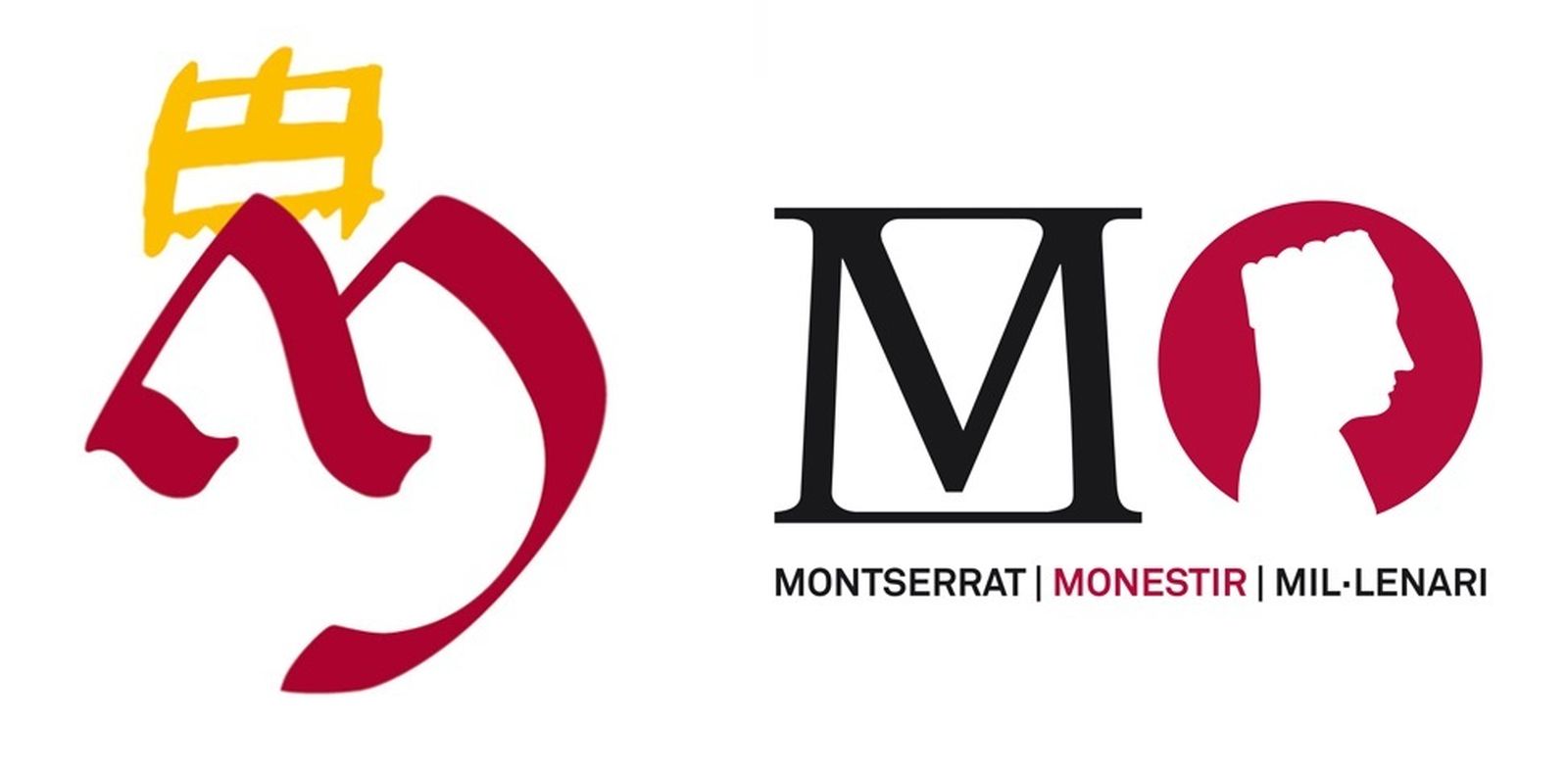 Logotipo del milenario de Montserrat