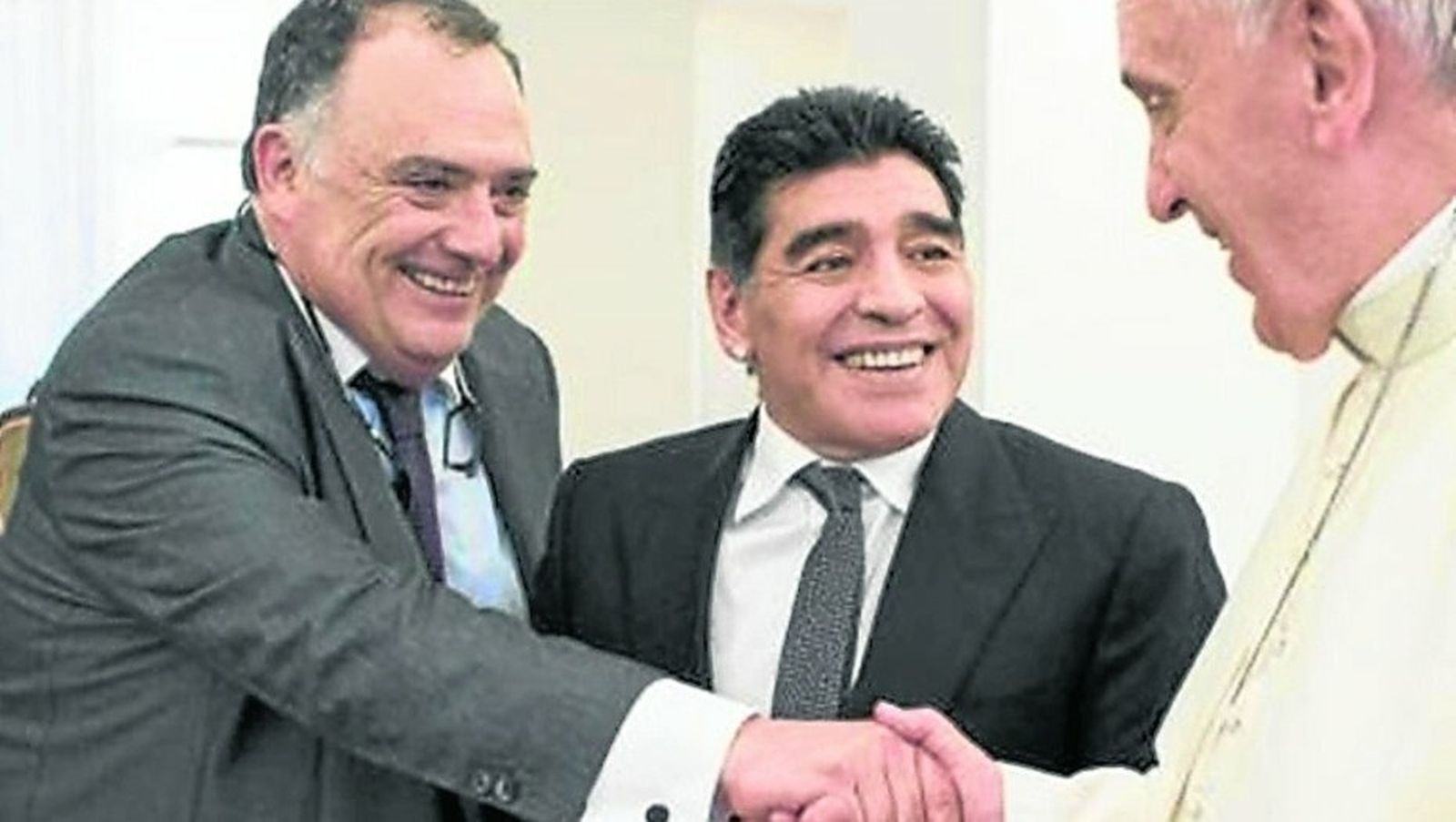 Valdés, Maradona y Francisco