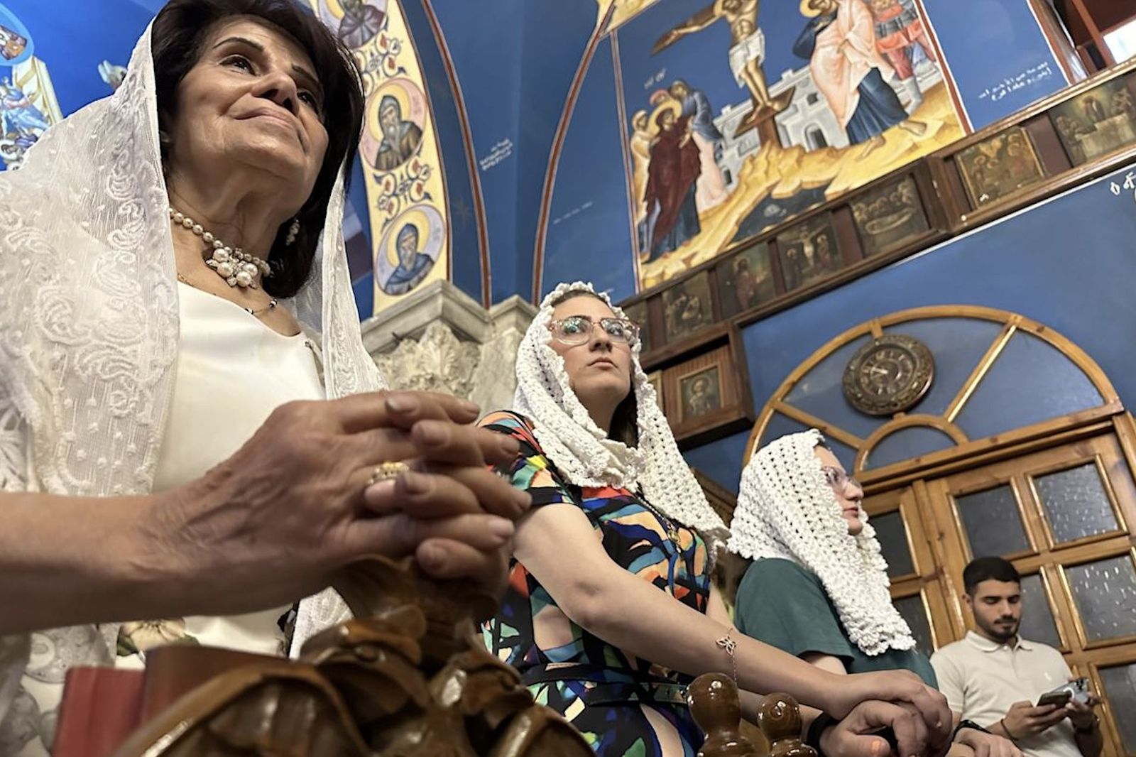 Misa de Domingo de Ramos en Gaza