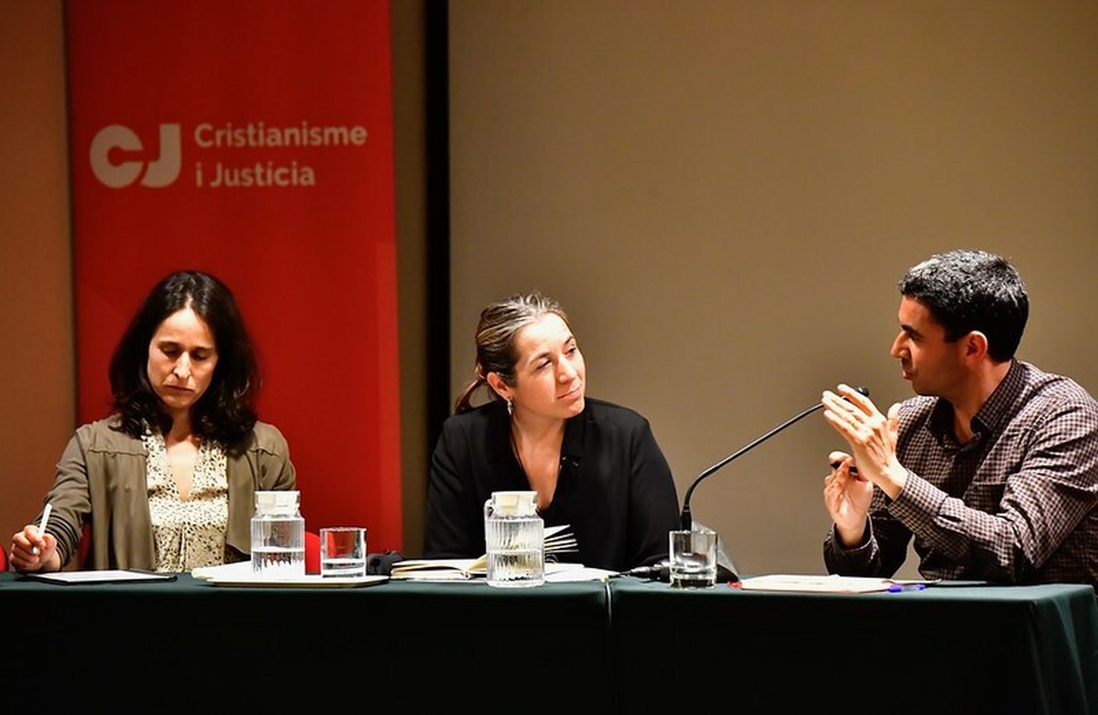 Laura Mor, Mar Griera y Jordi Pacheco