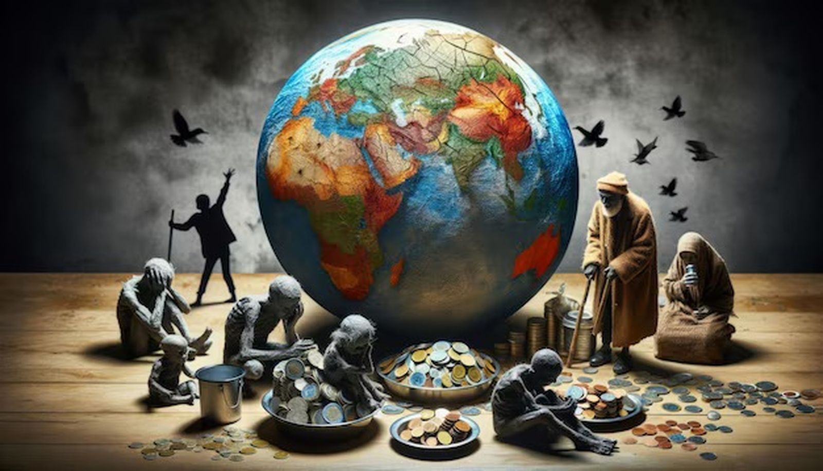 La Tierra como el 'Gran pobre'